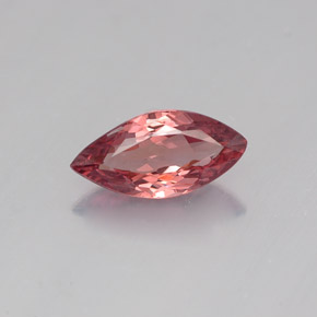 Granada malaia rosa natural 1,17ct, marquise, VVS-VS