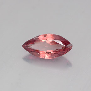 Granada malaia rosa natural 1,17ct, marquise, VVS-VS