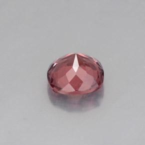 Granada malaia rosa natural 1,36ct, almofada cortada, VS