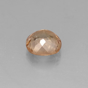 Granada malaia amarelo natural 0,84ct, almofada cortada, VVS