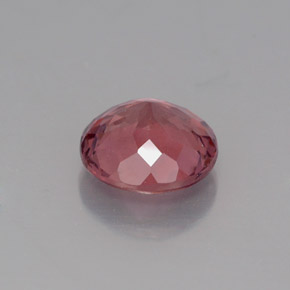 Granada malaia rosa natural 1,31ct, corte redondo, VS