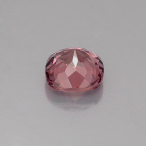 Granada malaia rosa natural 0,94ct, almofada cortada, VS