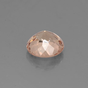 Granada malaia amarelo natural 1,28ct, corte redondo, VVS