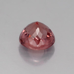 Granada malaia rosa natural 1,65ct, corte redondo, VVS-VS