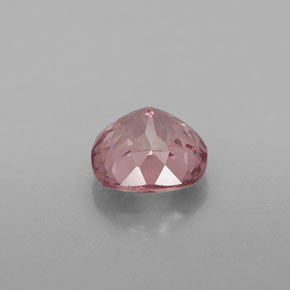 Granada malaia rosa natural 1,02ct, almofada cortada, VVS-VS