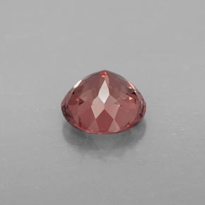 Granada malaia laranja natural 1,35ct, corte redondo, VVS-VS