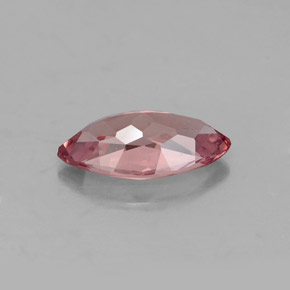 Granada malaia rosa natural 0,98ct, marquise, VVS