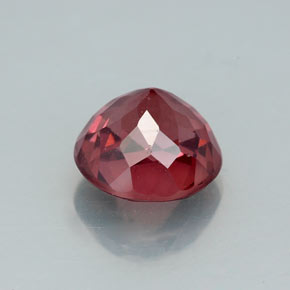 Granada malaia rosa natural 3,24ct, corte redondo, VVS-VS