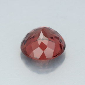 Granada malaia rosa natural 3,54ct, corte redondo, VS