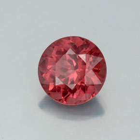 Granada malaia rosa natural 2,65ct, corte redondo, VS-SI