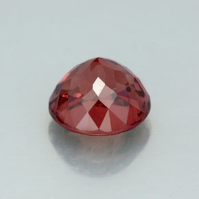 Granada malaia rosa natural 3,47ct, corte redondo, VVS-VS