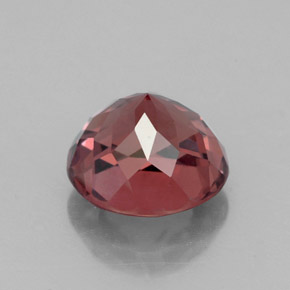 Granada malaia rosa natural 3,22ct, corte redondo, VS