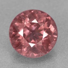Granada malaia rosa natural 2,95ct, corte redondo, VS-SI