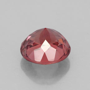 Granada malaia rosa natural 3,14ct, corte redondo, VS