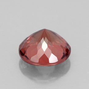 Granada malaia rosa natural 2,99ct, corte redondo, VVS-VS