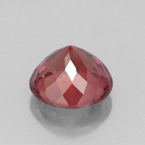 Granada malaia rosa natural 3,06ct, corte redondo, VS