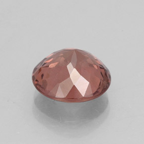 Granada malaia rosa natural 2,37ct, corte redondo, VS