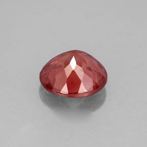 Granada malaia rosa natural 2,24ct, corte redondo, VS-SI