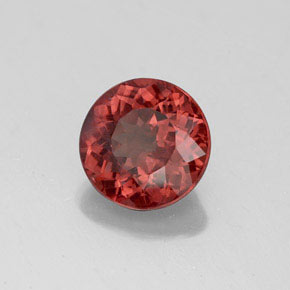 Granada malaia rosa natural 2,40ct, corte redondo, VVS