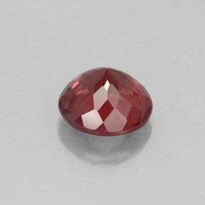 Granada malaia rosa natural 2,40ct, corte redondo, VVS