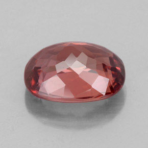 Granada malaia rosa natural 3,66ct, almofada cortada, VVS-VS