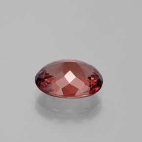 Malaya Garnet Rosa Natural 3.22ct, Corte Oval, VVS-VS