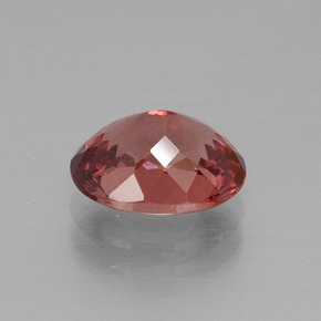 Granada malaia rosa natural 3,45ct, corte oval, VS
