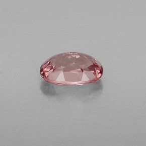 Granada malaia rosa natural 1,04ct, corte oval, VVS-VS