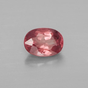 Malaya Garnet Rosa Natural 1.13ct, Corte Oval, VS