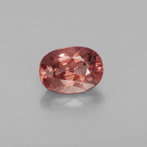 Malaya Garnet Rosa Natural 1.04ct, Corte Oval, VS