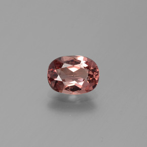 Granada malaia rosa natural 1,06ct, corte oval, VS