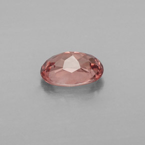 Granada malaia rosa natural 1,00ct, corte oval, VVS-VS