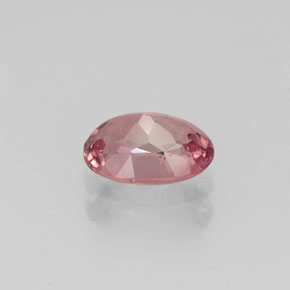 Granada malaia rosa natural 0,92ct, corte oval, VVS-VS