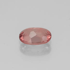 Granada malaia rosa natural 0,88ct, corte oval, VVS
