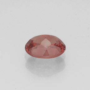 Granada malaia rosa natural 1,08ct, corte oval, VS