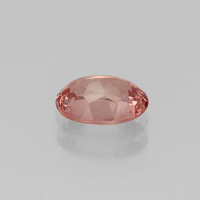 Granada malaia rosa natural 0,92ct, corte oval, VVS-VS