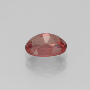 Granada malaia rosa natural 1,05ct, corte oval, VVS-VS
