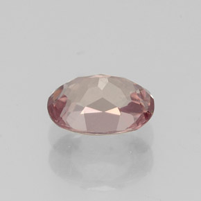 Granada malaia rosa natural 0,98ct, corte oval, VS