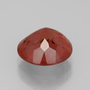 Granada malaia rosa natural 3,18ct, corte redondo, VS-SI