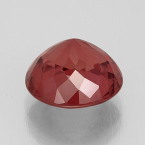 Granada malaia rosa natural 4,64ct, corte redondo, VS