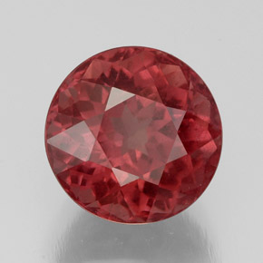 Malaya Garnet Rosa Natural 5.25ct, Corte Redondo, VS-SI