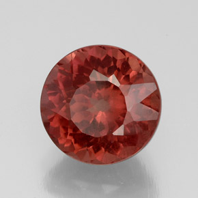 Granada malaia rosa natural 3,80ct, corte redondo, VS-SI