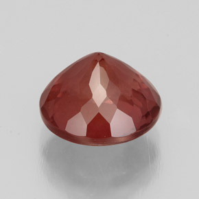 Granada malaia rosa natural 3,80ct, corte redondo, VS-SI