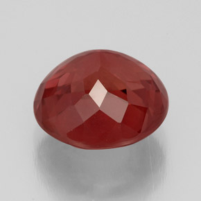 Granada malaia rosa natural 4,95ct, corte redondo, VS-SI
