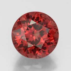 Granada malaia rosa natural 3,65ct, corte redondo, VS