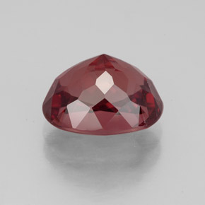 Granada malaia rosa natural 4,08ct, corte oval, VVS-VS
