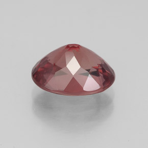 Granada malaia rosa natural 3,17ct, corte oval, VS