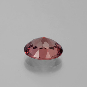 Granada malaia rosa natural 2,89ct, corte oval, VS