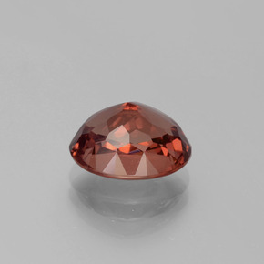 Granada malaia rosa natural 3,84ct, corte oval, VVS