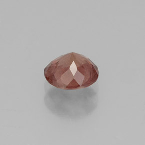 Granada malaia rosa natural 0,83ct, corte redondo, VS